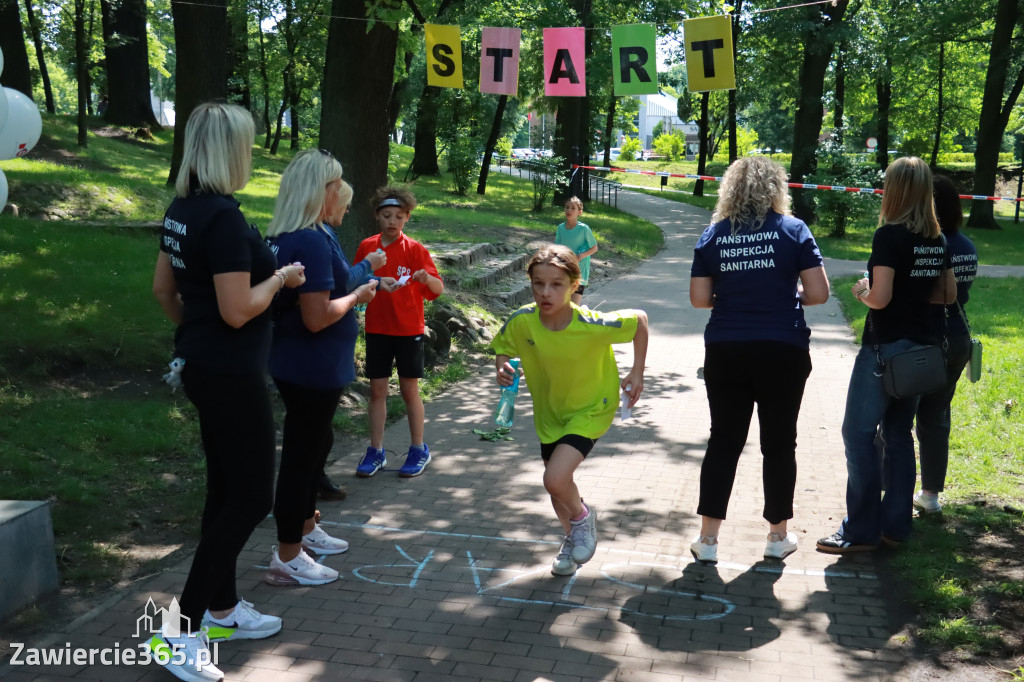 Fotorelacja: BIEG PO ZDROWIE zorganizowany przez SP5 i PSSE Zawiercie