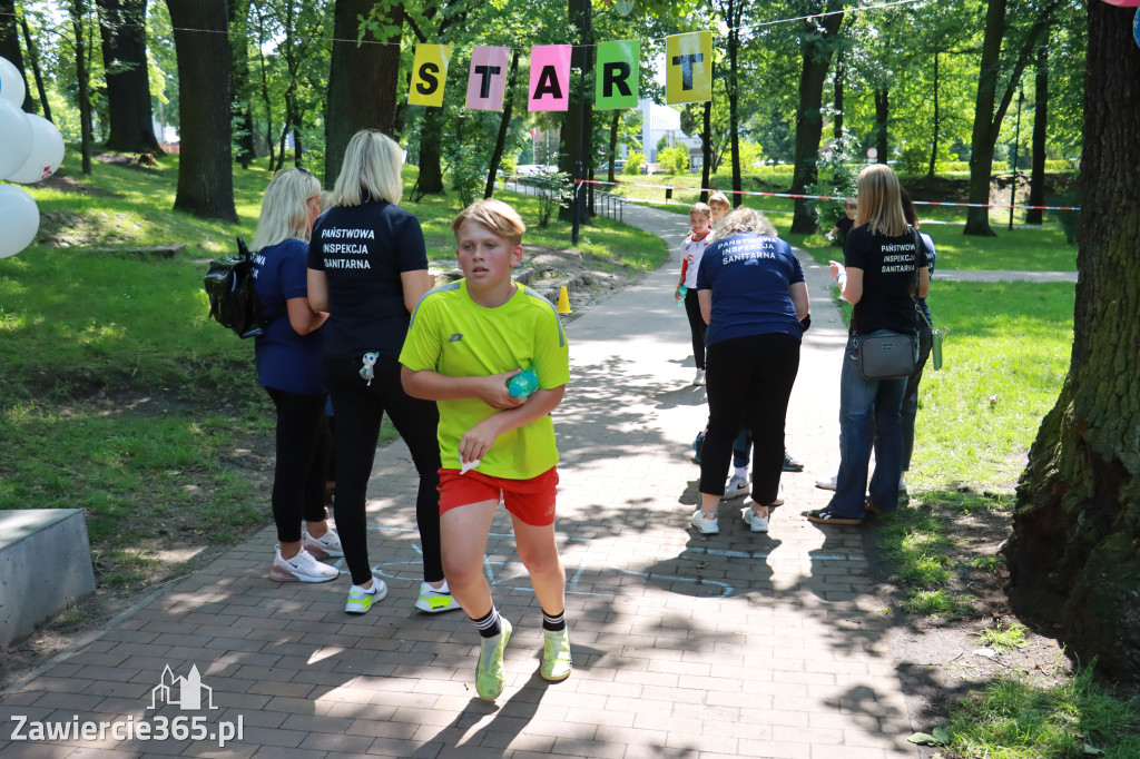 Fotorelacja: BIEG PO ZDROWIE zorganizowany przez SP5 i PSSE Zawiercie