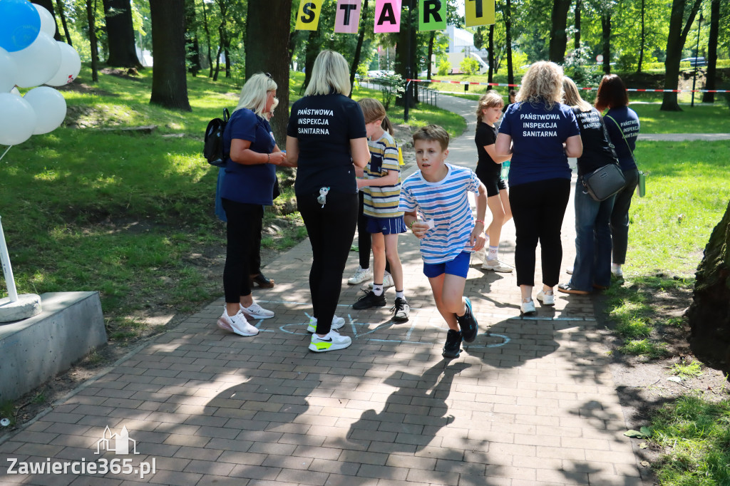 Fotorelacja: BIEG PO ZDROWIE zorganizowany przez SP5 i PSSE Zawiercie