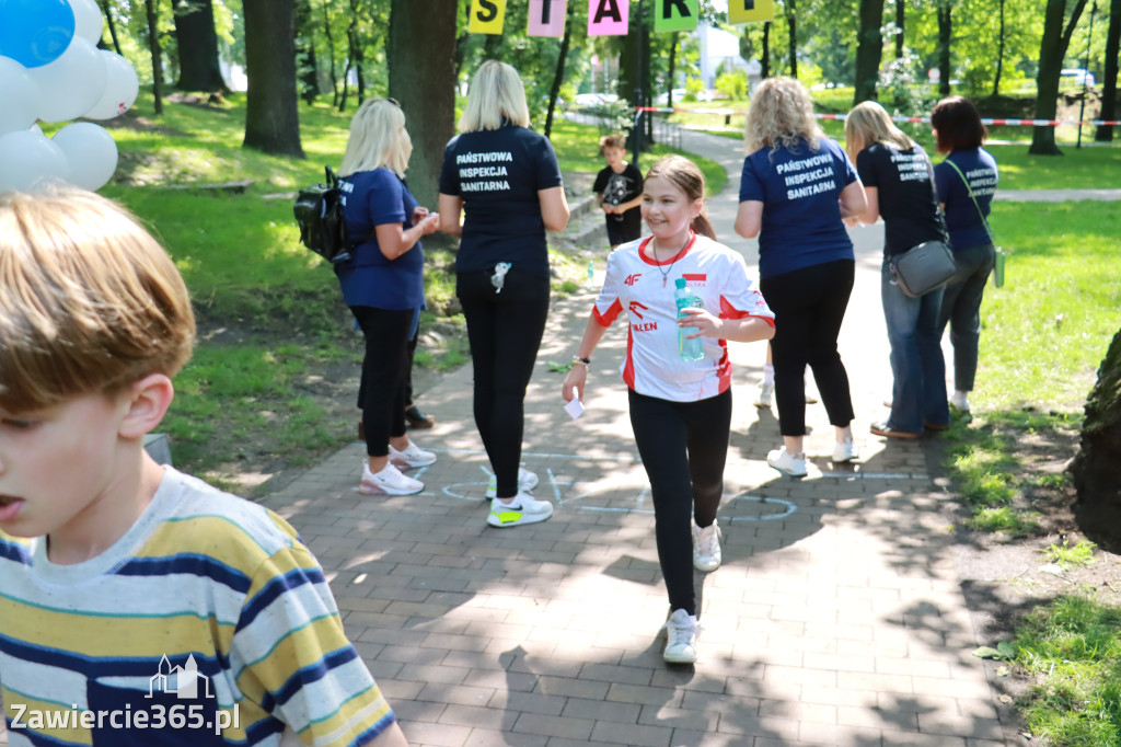 Fotorelacja: BIEG PO ZDROWIE zorganizowany przez SP5 i PSSE Zawiercie