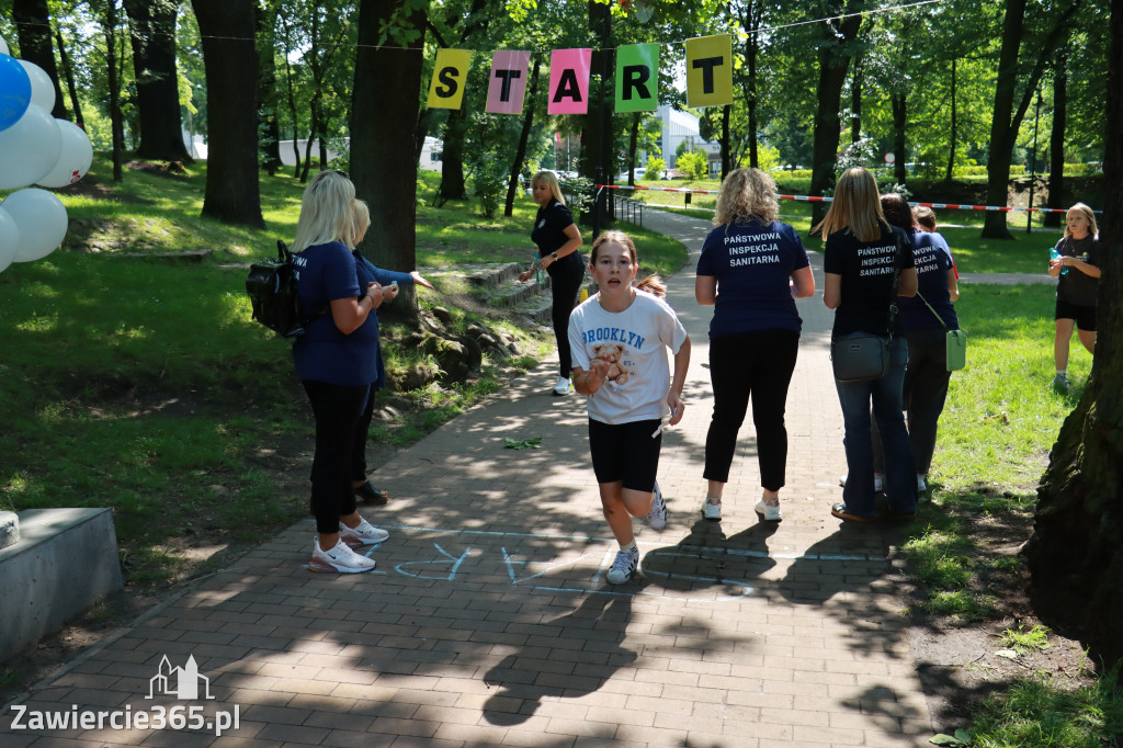 Fotorelacja: BIEG PO ZDROWIE zorganizowany przez SP5 i PSSE Zawiercie