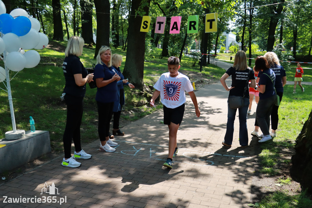 Fotorelacja: BIEG PO ZDROWIE zorganizowany przez SP5 i PSSE Zawiercie