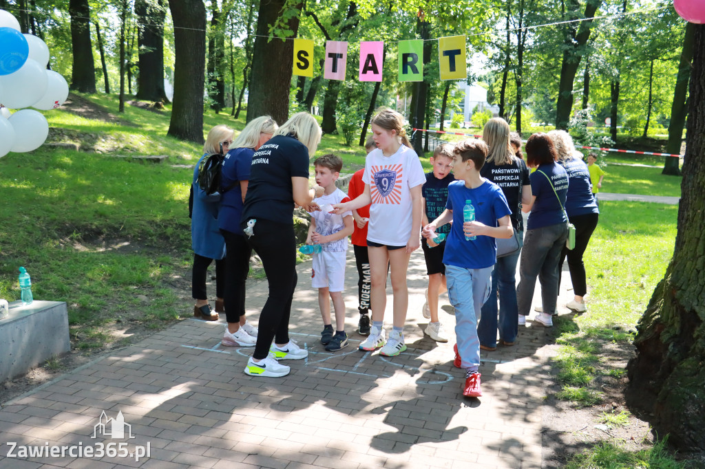 Fotorelacja: BIEG PO ZDROWIE zorganizowany przez SP5 i PSSE Zawiercie