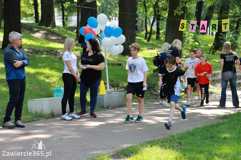 Fotorelacja: BIEG PO ZDROWIE zorganizowany przez SP5 i PSSE Zawiercie