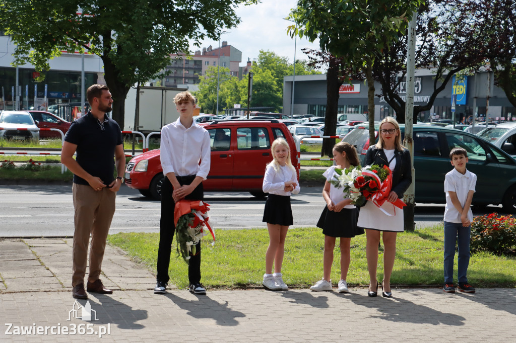 Fotorelacja Zawiercie: Narodowy Dzień Pamięci Ofiar Niemieckich Nazistowskich Obozów Koncentracyjnych