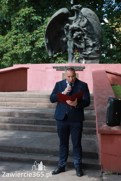 Fotorelacja Zawiercie: Narodowy Dzień Pamięci Ofiar Niemieckich Nazistowskich Obozów Koncentracyjnych