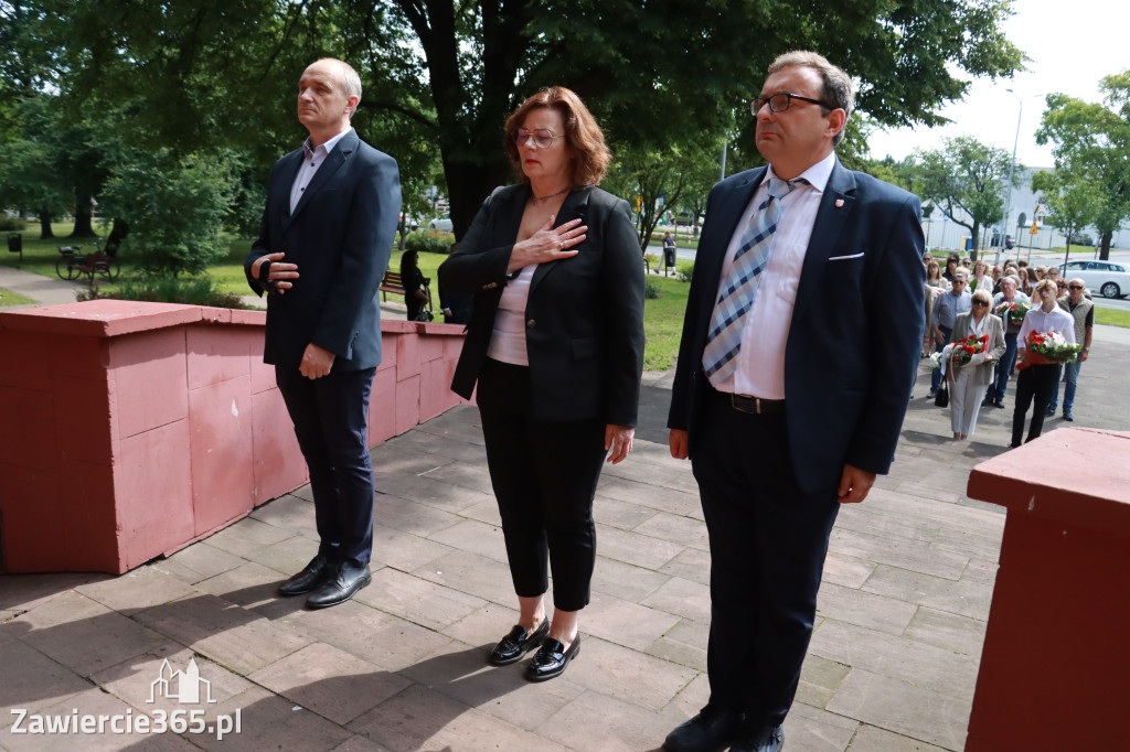 Fotorelacja Zawiercie: Narodowy Dzień Pamięci Ofiar Niemieckich Nazistowskich Obozów Koncentracyjnych