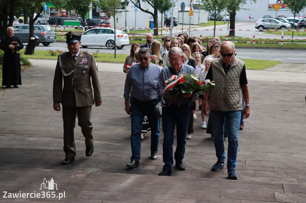 Fotorelacja Zawiercie: Narodowy Dzień Pamięci Ofiar Niemieckich Nazistowskich Obozów Koncentracyjnych