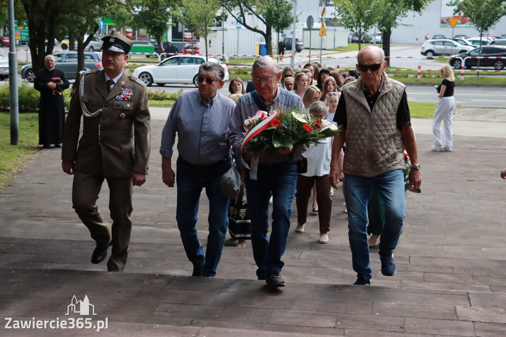 Fotorelacja Zawiercie: Narodowy Dzień Pamięci Ofiar Niemieckich Nazistowskich Obozów Koncentracyjnych