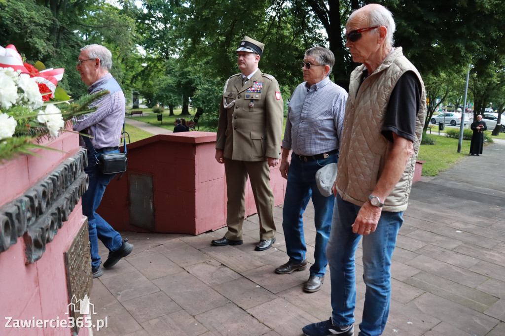 Fotorelacja Zawiercie: Narodowy Dzień Pamięci Ofiar Niemieckich Nazistowskich Obozów Koncentracyjnych