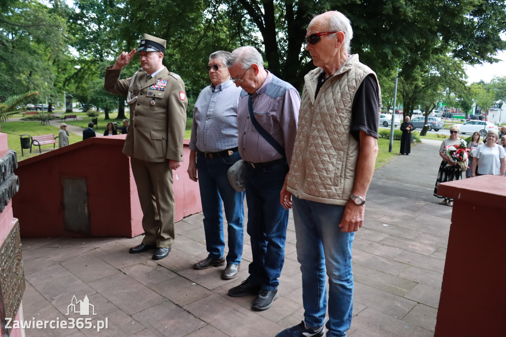 Fotorelacja Zawiercie: Narodowy Dzień Pamięci Ofiar Niemieckich Nazistowskich Obozów Koncentracyjnych