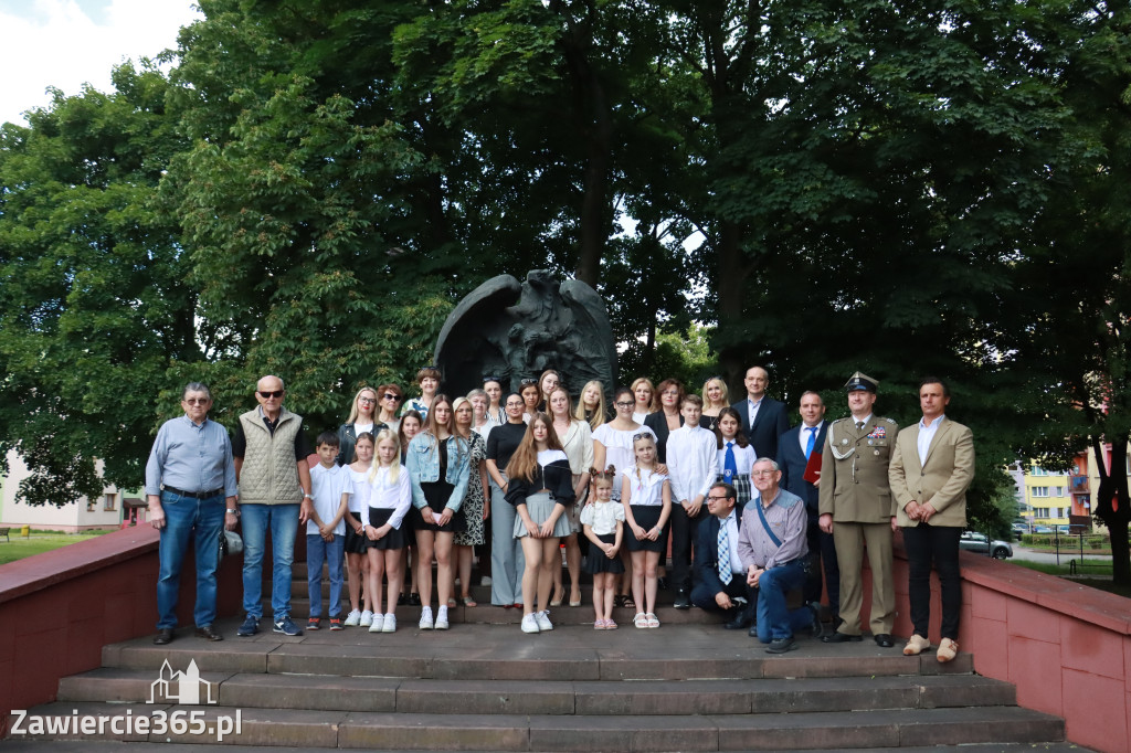 Fotorelacja Zawiercie: Narodowy Dzień Pamięci Ofiar Niemieckich Nazistowskich Obozów Koncentracyjnych