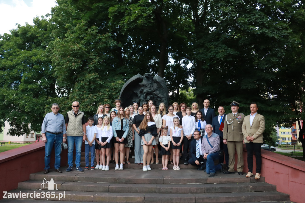 Fotorelacja Zawiercie: Narodowy Dzień Pamięci Ofiar Niemieckich Nazistowskich Obozów Koncentracyjnych