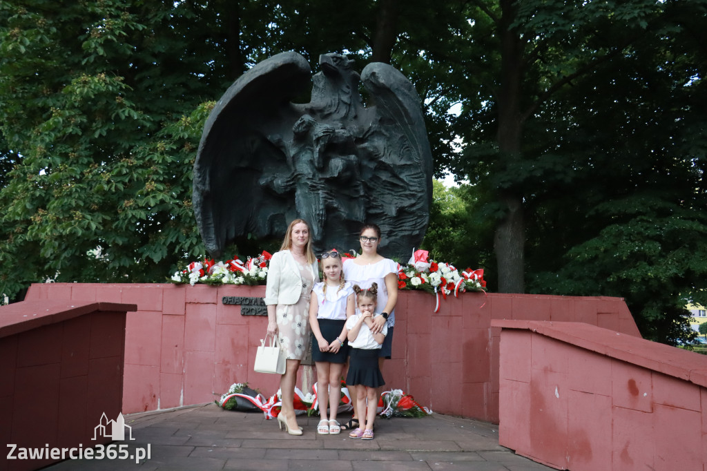 Fotorelacja Zawiercie: Narodowy Dzień Pamięci Ofiar Niemieckich Nazistowskich Obozów Koncentracyjnych