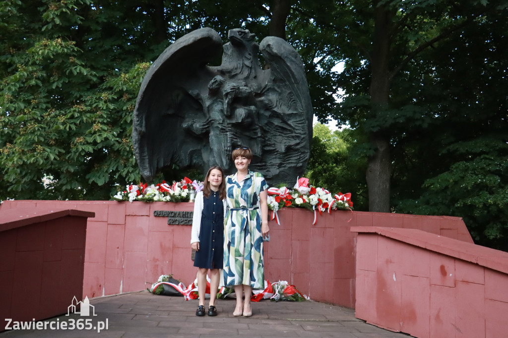 Fotorelacja Zawiercie: Narodowy Dzień Pamięci Ofiar Niemieckich Nazistowskich Obozów Koncentracyjnych