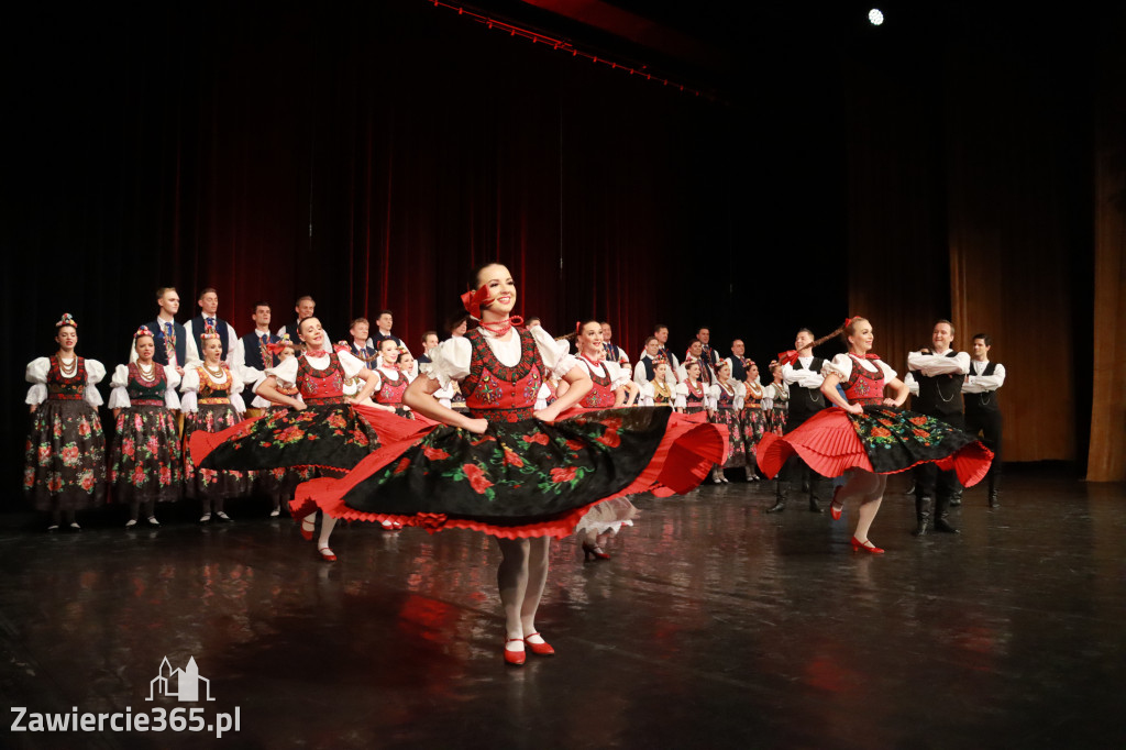 Fotorelacja I: Koncert Zespołu Pieśni i Tańca ŚLĄSK w Zawierciu