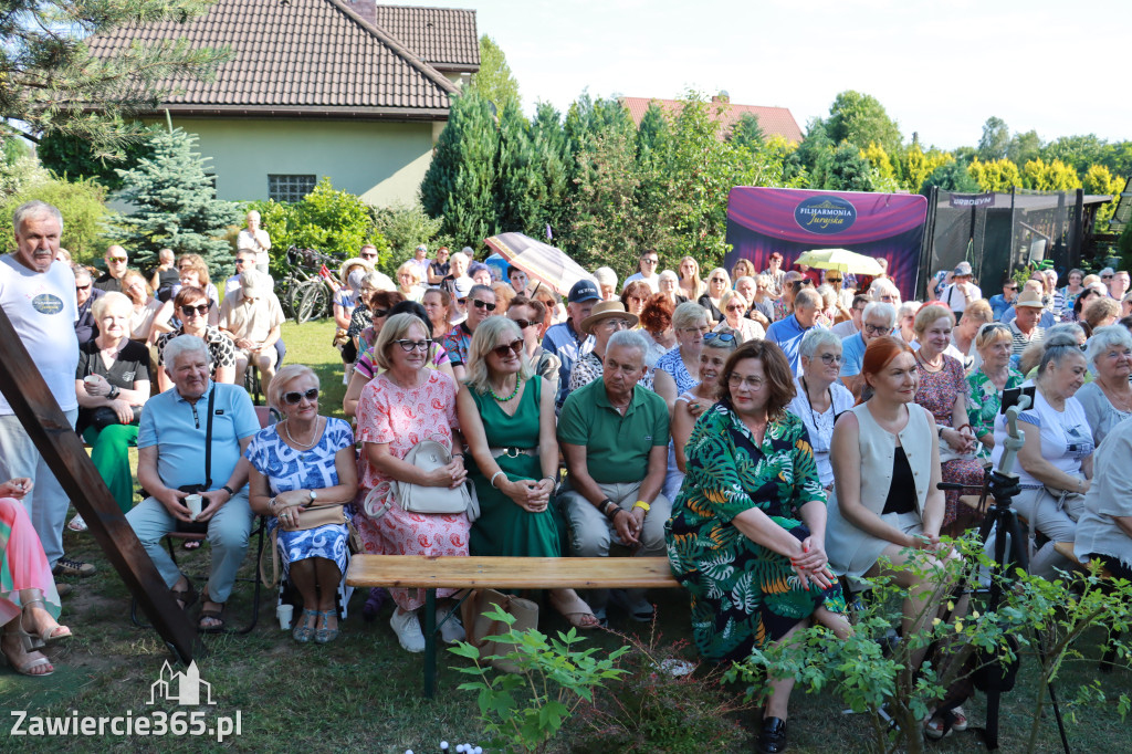 Fotorelacja I: Koncert Filharmonii Jurajskiej OPERETKA W OGRODZIE - Zawiercie