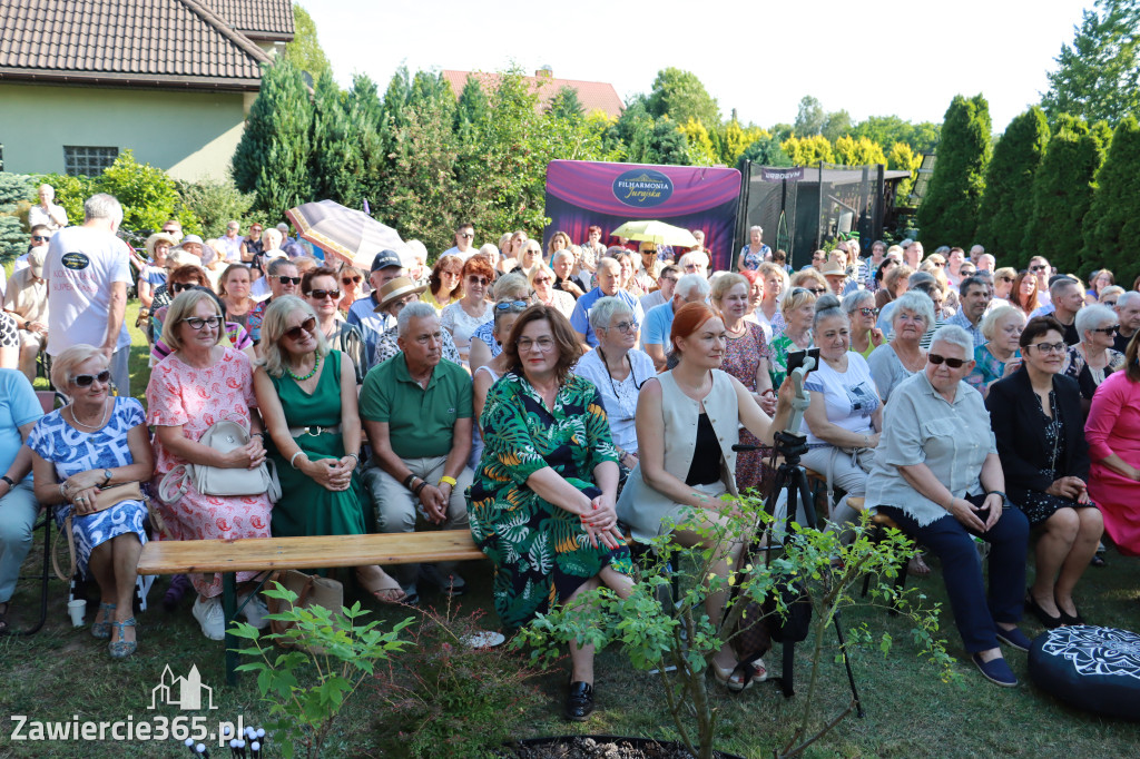 Fotorelacja I: Koncert Filharmonii Jurajskiej OPERETKA W OGRODZIE - Zawiercie