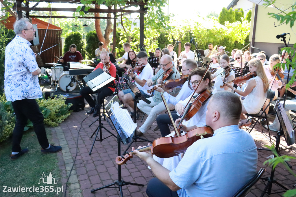 Fotorelacja I: Koncert Filharmonii Jurajskiej OPERETKA W OGRODZIE - Zawiercie