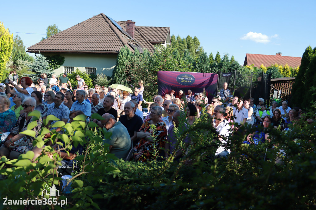 Fotorelacja I: Koncert Filharmonii Jurajskiej OPERETKA W OGRODZIE - Zawiercie