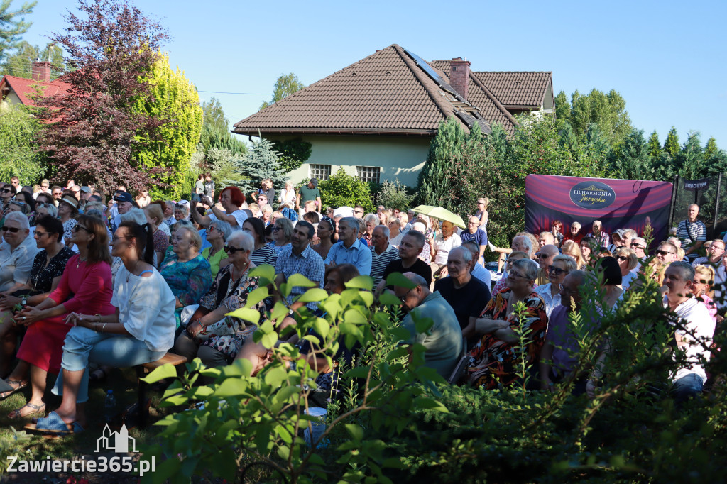Fotorelacja I: Koncert Filharmonii Jurajskiej OPERETKA W OGRODZIE - Zawiercie