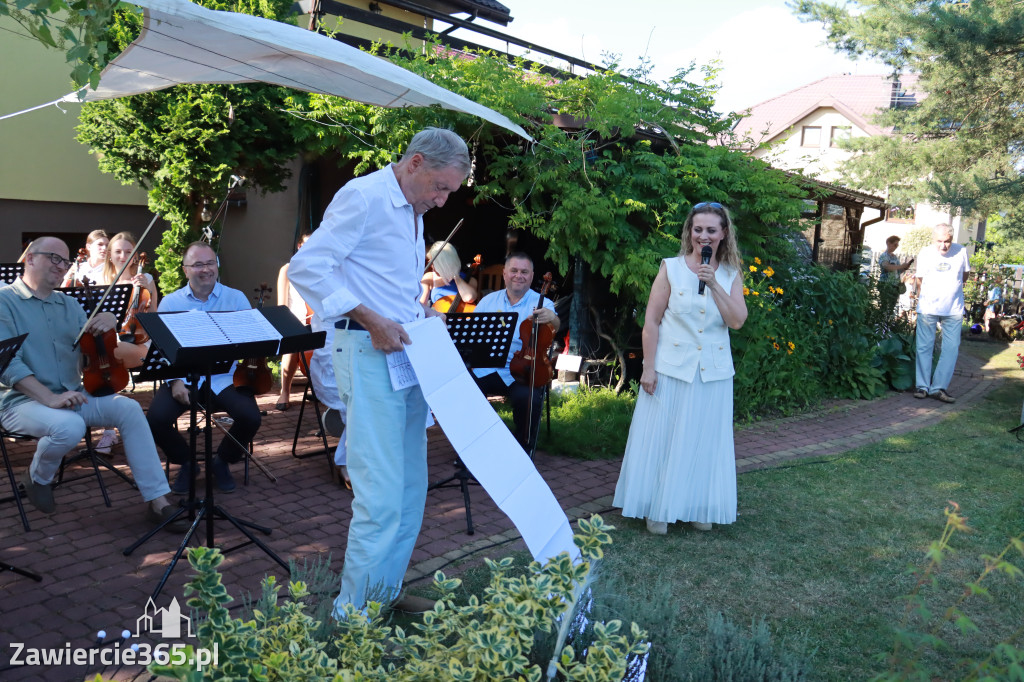 Fotorelacja I: Koncert Filharmonii Jurajskiej OPERETKA W OGRODZIE - Zawiercie