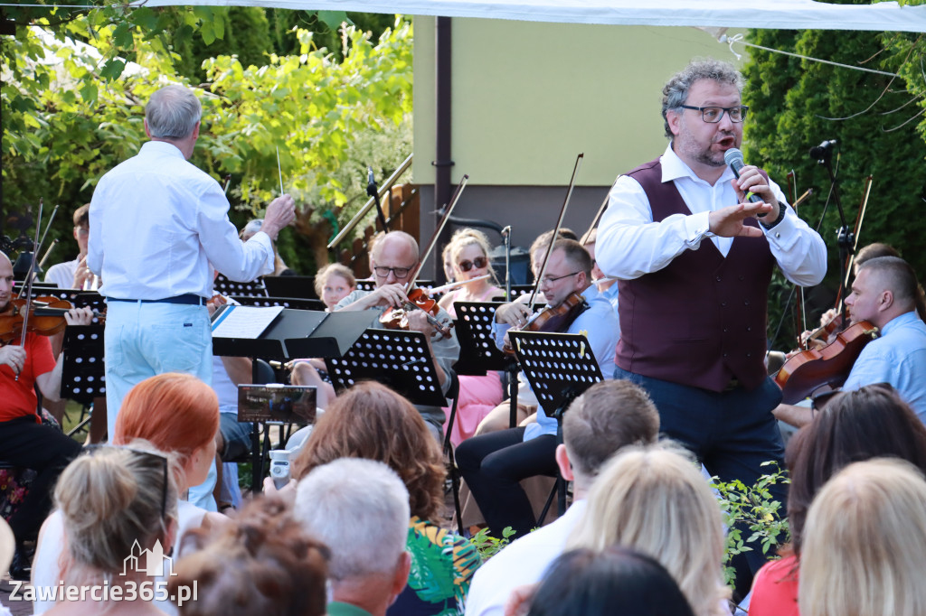 Fotorelacja I: Koncert Filharmonii Jurajskiej OPERETKA W OGRODZIE - Zawiercie