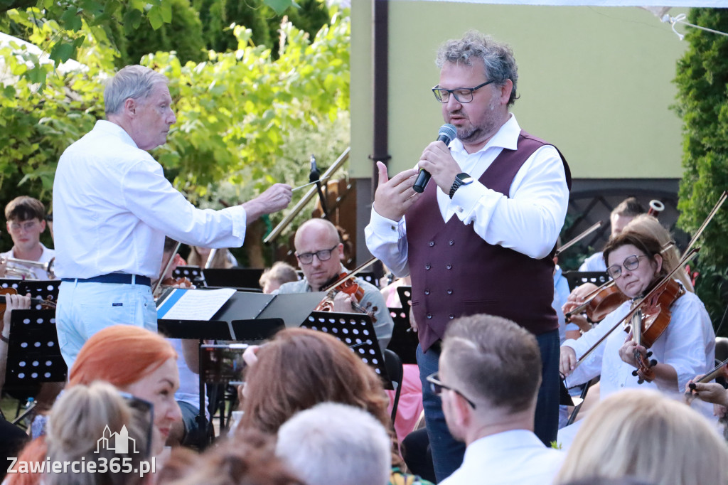 Fotorelacja I: Koncert Filharmonii Jurajskiej OPERETKA W OGRODZIE - Zawiercie