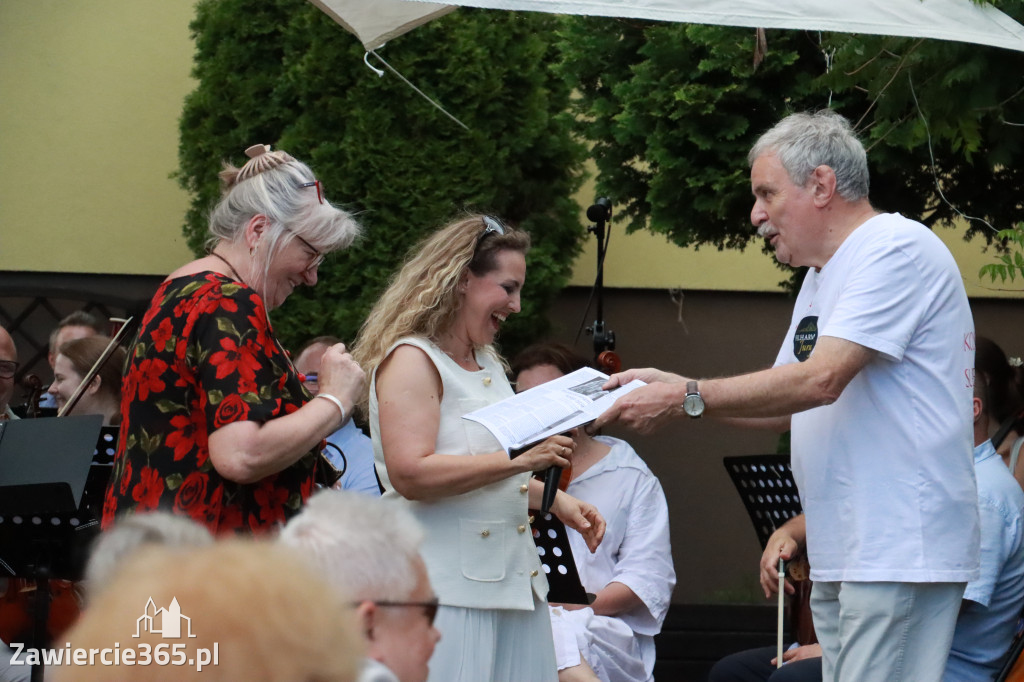 Fotorelacja I: Koncert Filharmonii Jurajskiej OPERETKA W OGRODZIE - Zawiercie