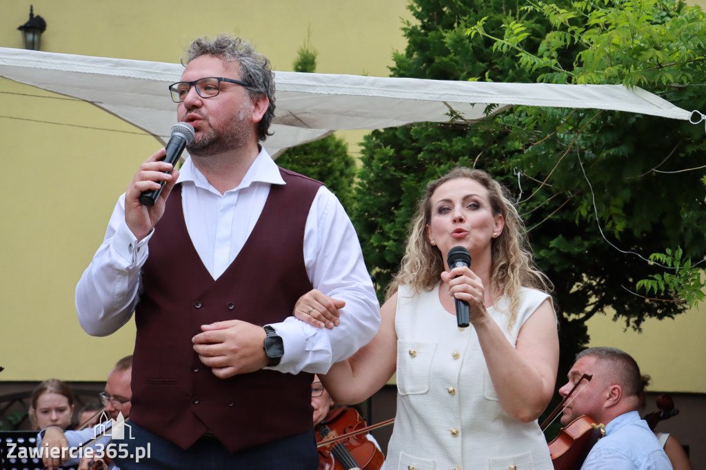 Fotorelacja II: Koncert Filharmonii Jurajskiej OPERETKA W OGRODZIE - Zawiercie