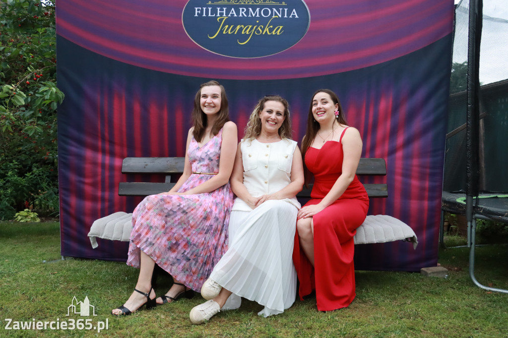 Fotorelacja II: Koncert Filharmonii Jurajskiej OPERETKA W OGRODZIE - Zawiercie