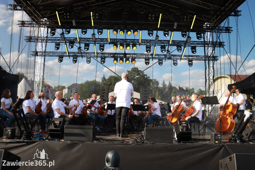 Fotorelacja II: 110 lat Miasta Zawiercie - The Unity  i Orkiestra Filharmonii Jurajskiej