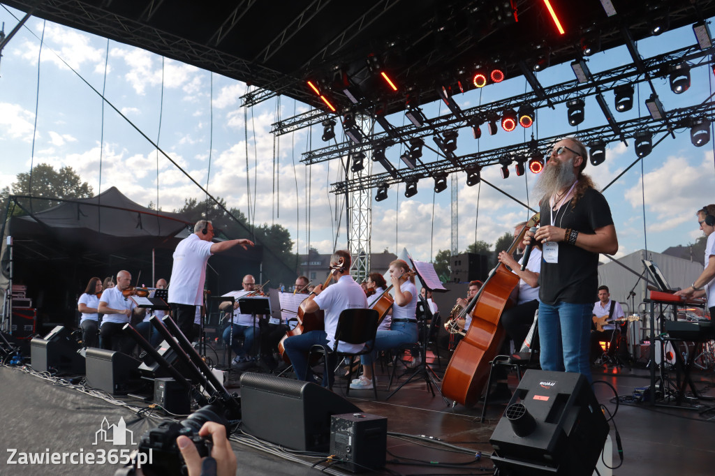 Fotorelacja II: 110 lat Miasta Zawiercie - The Unity  i Orkiestra Filharmonii Jurajskiej