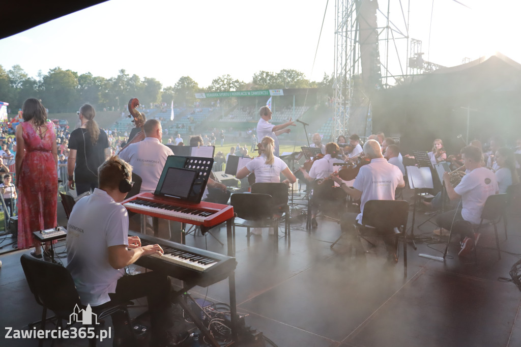 Fotorelacja II: 110 lat Miasta Zawiercie - The Unity  i Orkiestra Filharmonii Jurajskiej