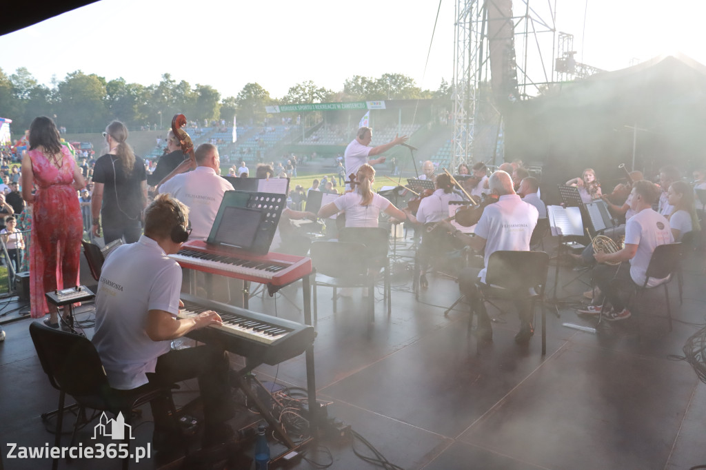 Fotorelacja II: 110 lat Miasta Zawiercie - The Unity  i Orkiestra Filharmonii Jurajskiej