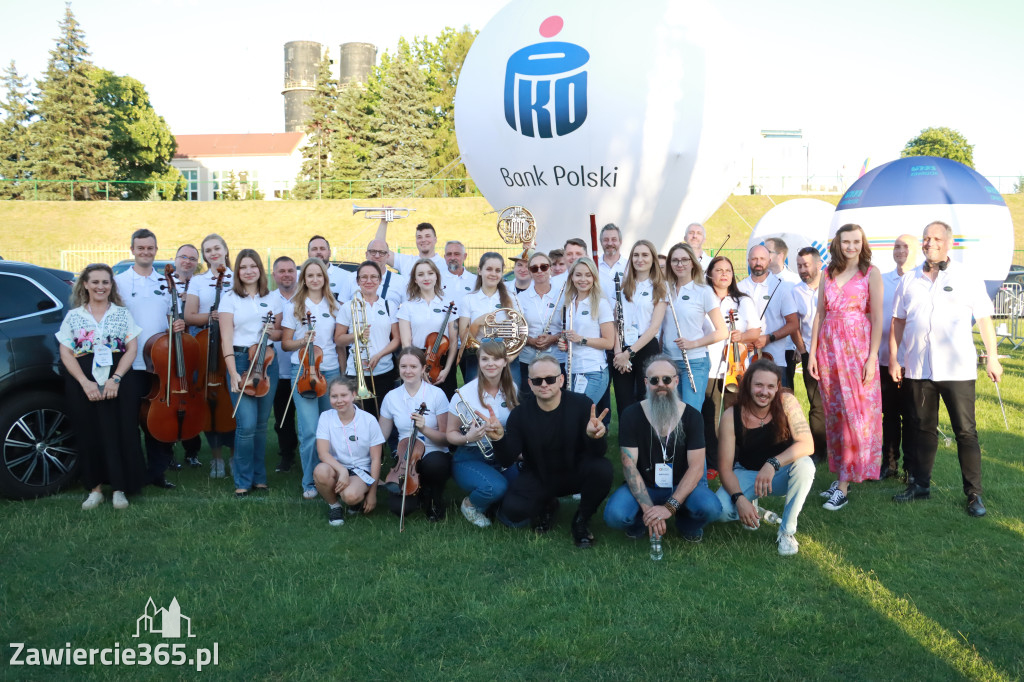 Fotorelacja II: 110 lat Miasta Zawiercie - The Unity  i Orkiestra Filharmonii Jurajskiej