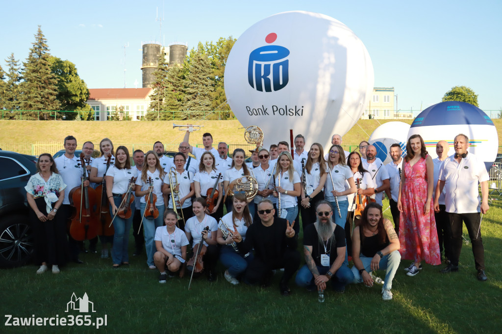 Fotorelacja II: 110 lat Miasta Zawiercie - The Unity  i Orkiestra Filharmonii Jurajskiej
