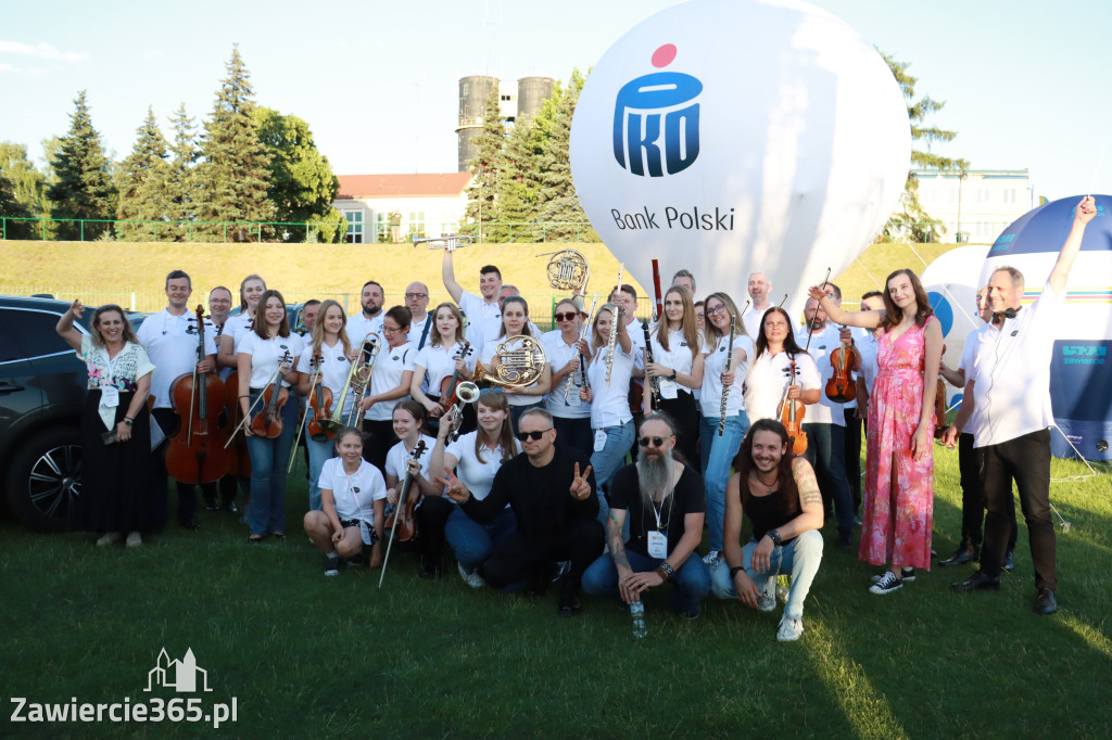 Fotorelacja II: 110 lat Miasta Zawiercie - The Unity  i Orkiestra Filharmonii Jurajskiej