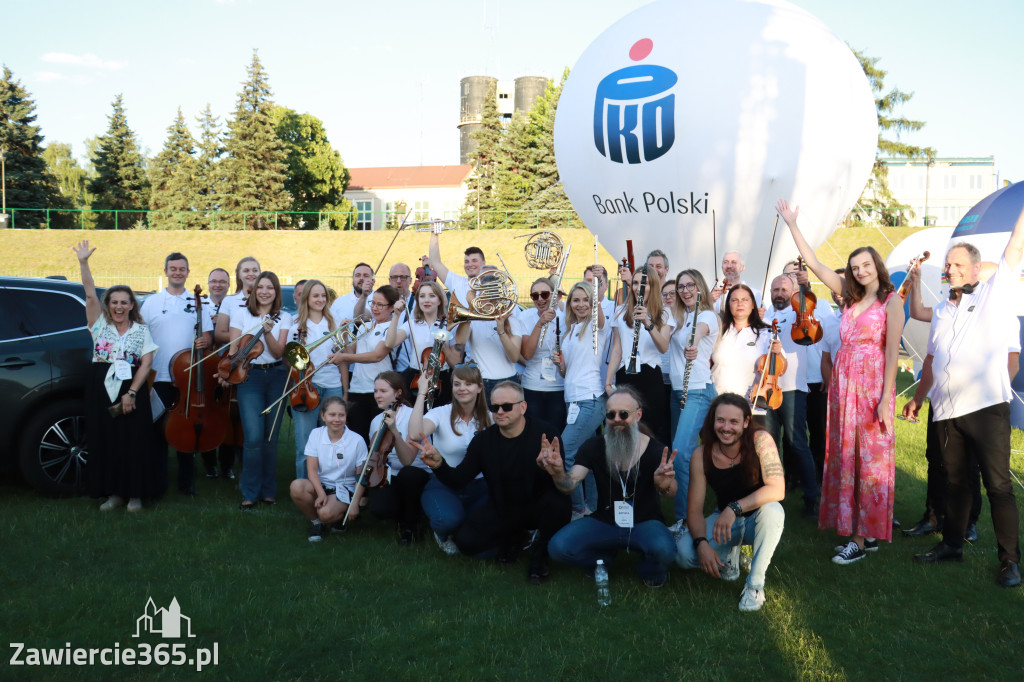 Fotorelacja II: 110 lat Miasta Zawiercie - The Unity  i Orkiestra Filharmonii Jurajskiej