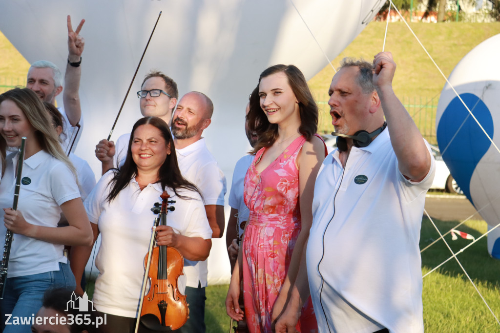 Fotorelacja II: 110 lat Miasta Zawiercie - The Unity  i Orkiestra Filharmonii Jurajskiej