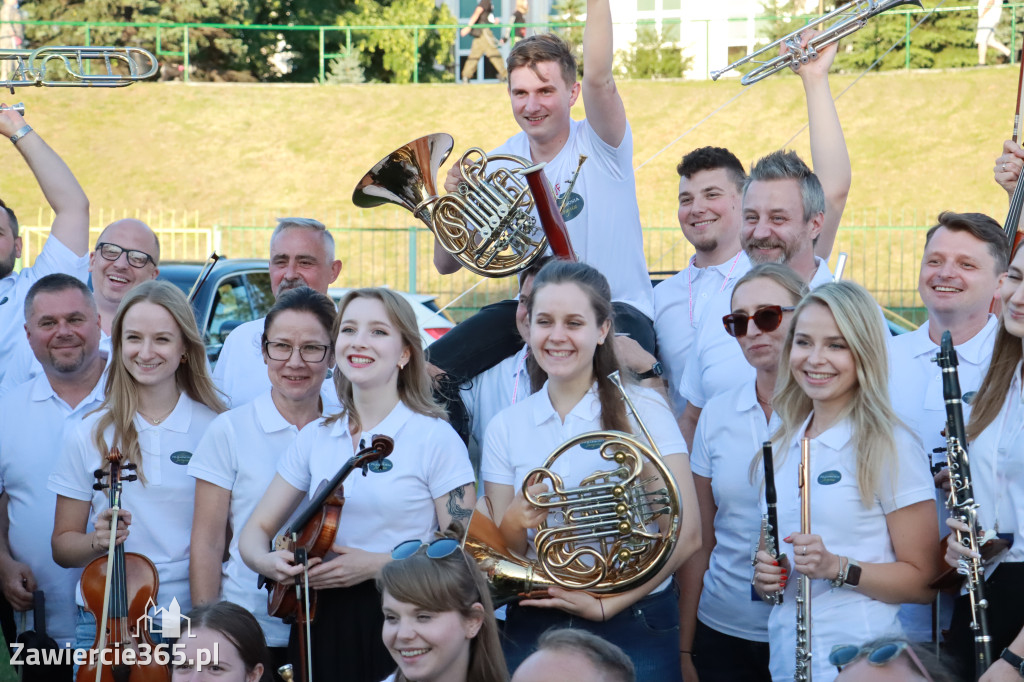Fotorelacja II: 110 lat Miasta Zawiercie - The Unity  i Orkiestra Filharmonii Jurajskiej