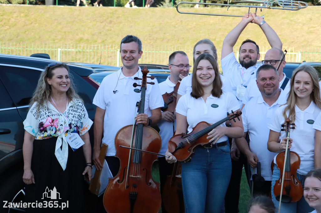 Fotorelacja II: 110 lat Miasta Zawiercie - The Unity  i Orkiestra Filharmonii Jurajskiej