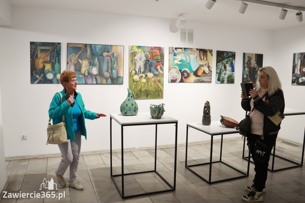 Fotorelacja: Wernisaż wystawy ArtStart w MOK Zawiercie