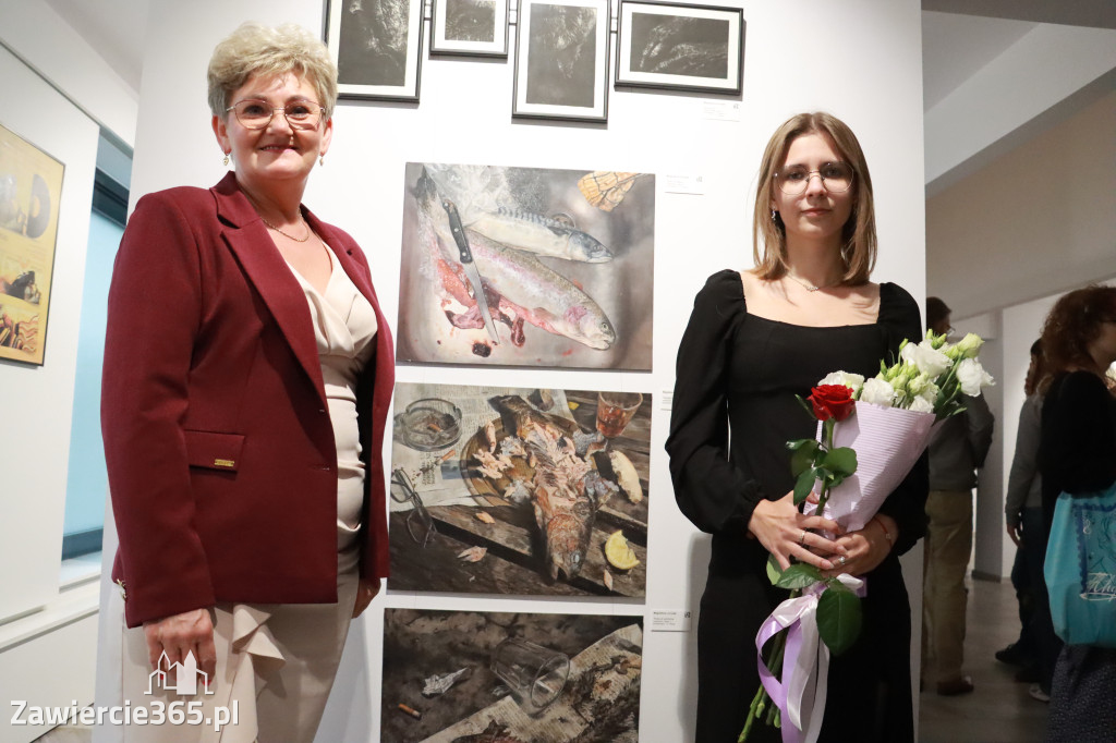 Fotorelacja: Wernisaż wystawy ArtStart w MOK Zawiercie