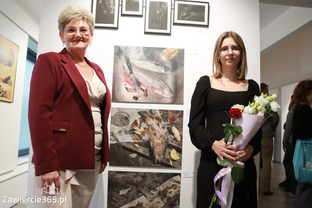 Fotorelacja: Wernisaż wystawy ArtStart w MOK Zawiercie