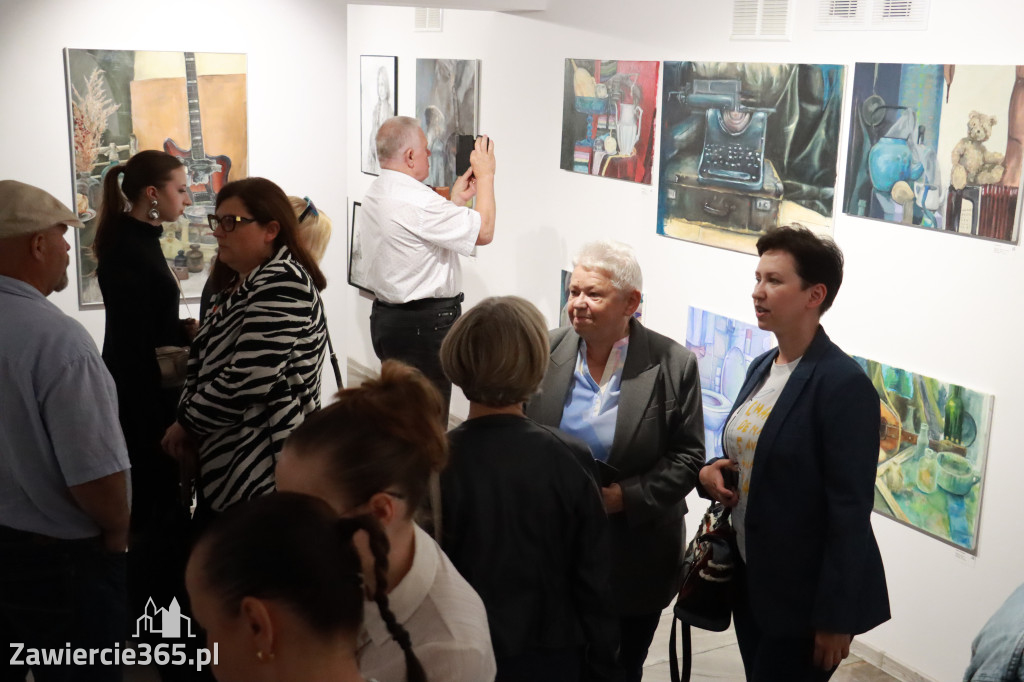 Fotorelacja: Wernisaż wystawy ArtStart w MOK Zawiercie