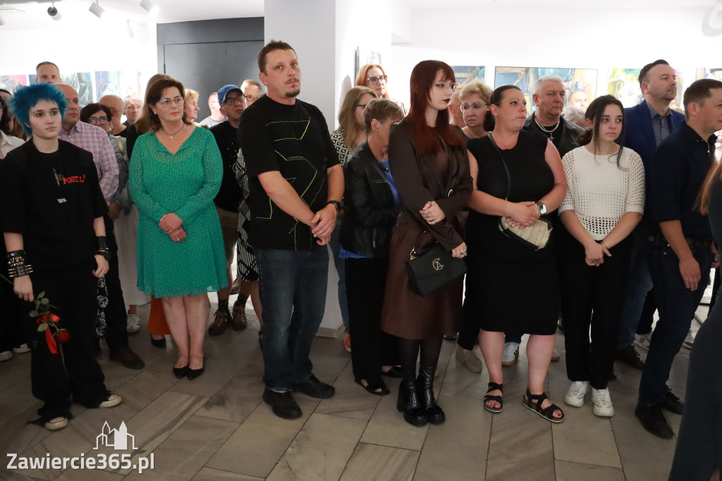 Fotorelacja: Wernisaż wystawy ArtStart w MOK Zawiercie