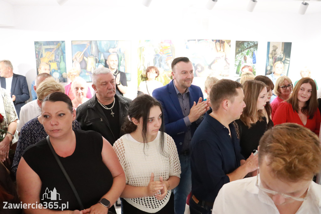 Fotorelacja: Wernisaż wystawy ArtStart w MOK Zawiercie