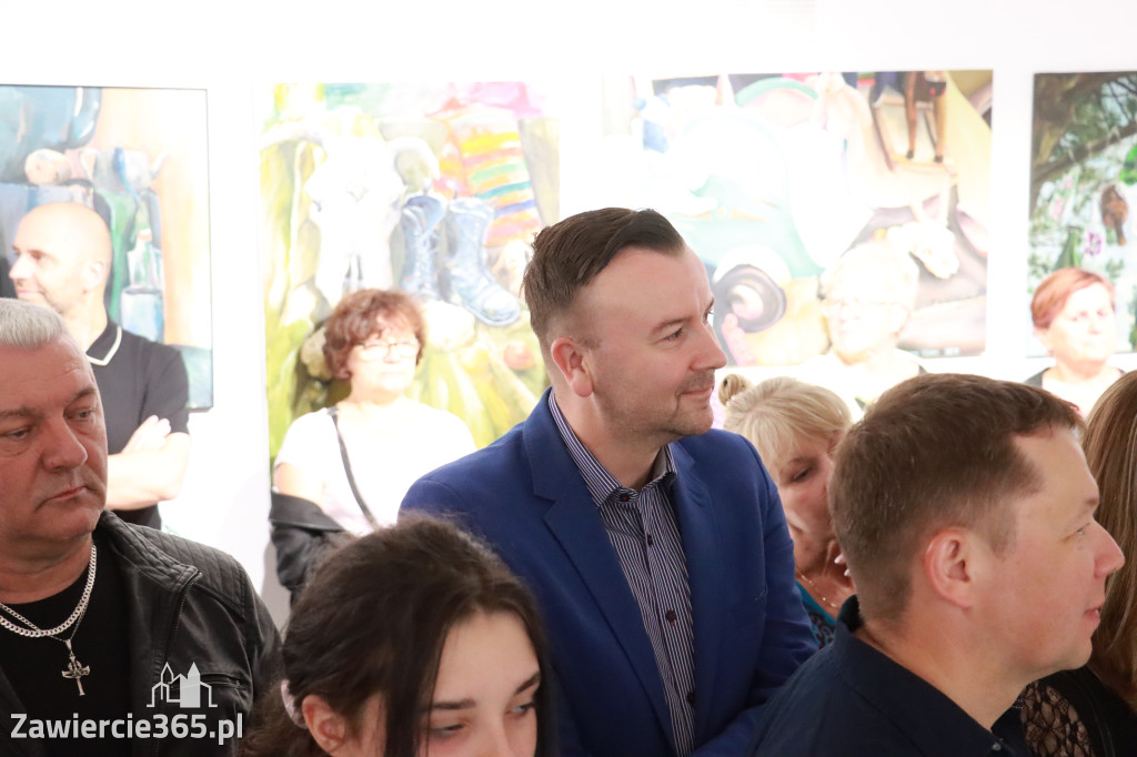 Fotorelacja: Wernisaż wystawy ArtStart w MOK Zawiercie
