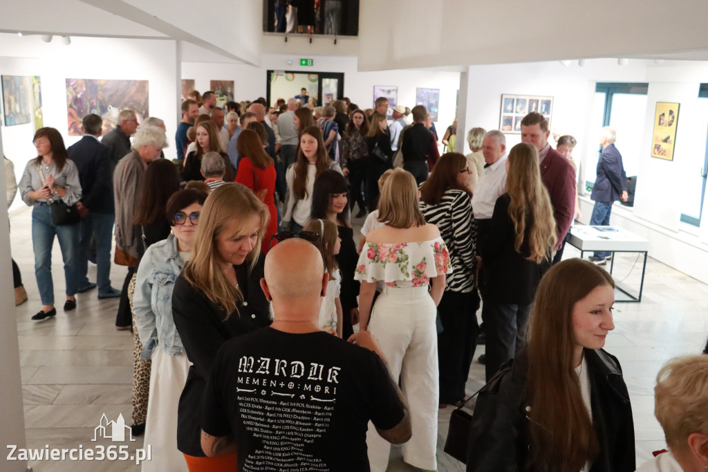 Fotorelacja: Wernisaż wystawy ArtStart w MOK Zawiercie